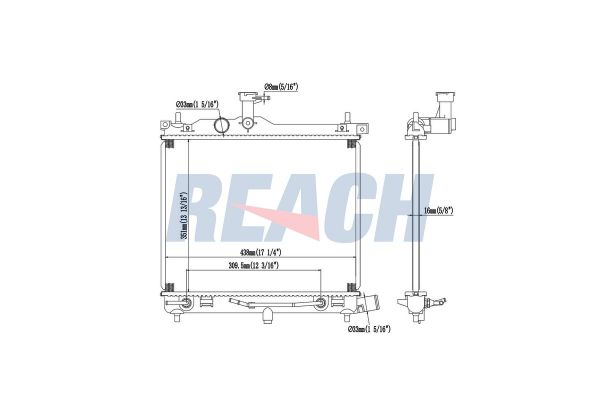 Su Radyatörü  RADISEN RR 67547