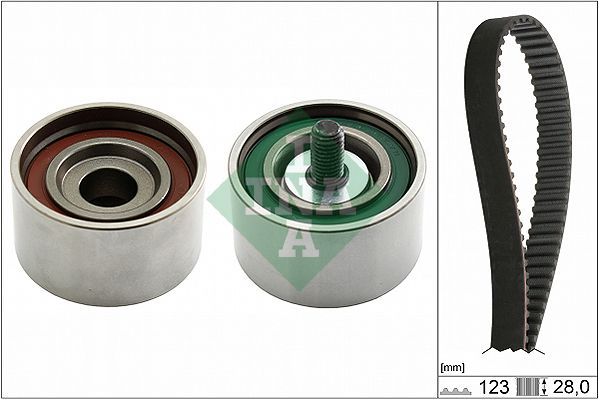 Triger Kayış Seti  Kia Carens (UN)(2007->)  INA 530 0502 10