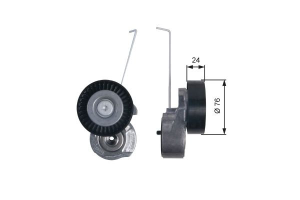 Triger Gergi Rulmanı  Land Rover Freelander 2 (LN)(01.2007->)  GATES T38495