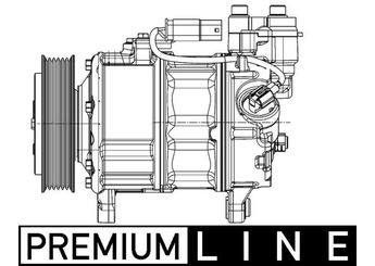 Klima Kompresörü  MAHLE ACP 600 000P  64526842619 64525A21D12 5A21D1201 5A21D12-01 6842619 6 842 619 684261902 6 842 619-02 6452684261902 64 52 6 842 619-02 6452684261903 64 52 6 842 619-03 64525A5C711
