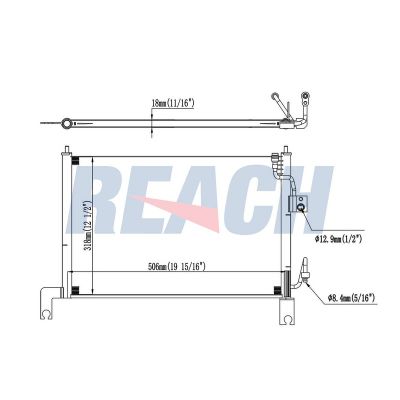 Klima Radyatörü  EUROCRAFT EU F24216-045