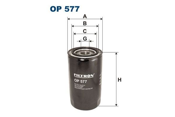 Yağ Filtresi  FILTRON OP 577