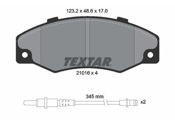 Fren Disk Balata Ön EUROREPAR 1617249780  1617249780 7701204087 7701203069 7701202481 7701202815 7701203087 7701202785