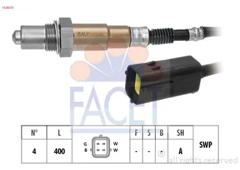 Oksijen (Lambda) Sensörü  PSA ORJINAL 96418970  96418970 96423429 96 418 970 96 423 429