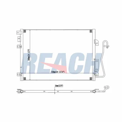 Klima Radyatörü  MOTRIO 8660002517