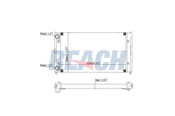 Su Radyatörü  MAHER 10544