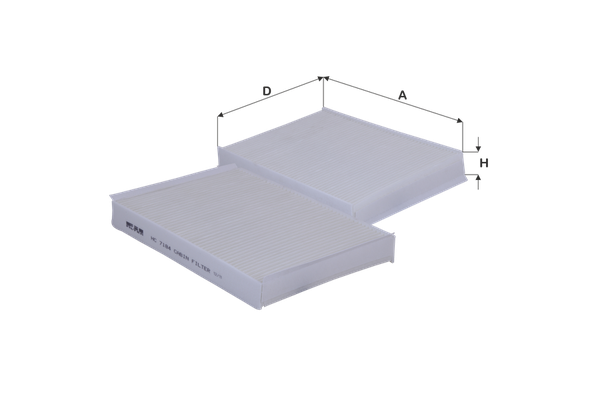 Polen Filtresi  Volvo V70 S.Wagon [Combi] (04.2007->)  FIL FILTRE HC 7184