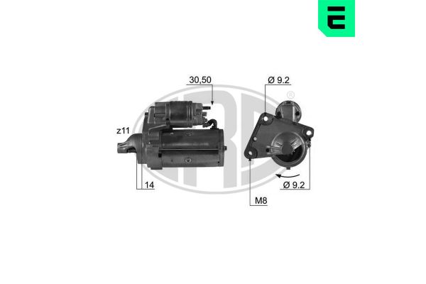 Marş Dinamosu  Citroen Grand C4 Picasso (10.2006->)  ERA 220451