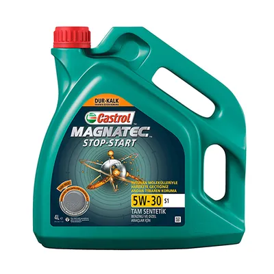 Motor Yağı (4 Lt) Stop-Start 5W-30  CASTROL 15A640S1
