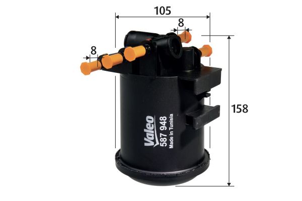 Yakıt Filtresi  Renault Espace /Grand Espace (JE0)(07.2000->)  VALEO 587948