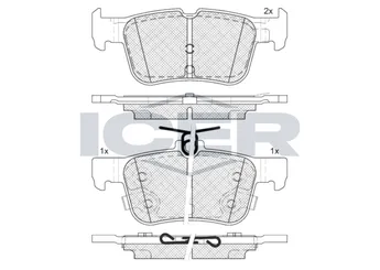 Fren Disk Balata Arka KALE BALATA 22531 159 05 ANS KD13  JX612M007AEC KTLX612M007AEB 2209329 2 209 329 2247444 2 247 444 2367295 2 367 295 2493719 24 937 19 BRF1954 BRF-1954 JX6Z2200D JX6Z-2200-D JX6Z2200E JX6Z-2200-E KTJX612M007AEB KTJX61-2M007-AEB KTJX612M007AEC KTJX61-2M007-AEC KTJX612M007AED KTJX61-2M007-AED