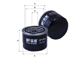 Yağ Filtresi  FIL FILTRE ZP 86 B  90915300001 90915-300001 415203003 04152-03003 1560064020 15600-64020 9091503003 90915-03003 9091530001 90915-30001 90915300018T 90915-30001-8T