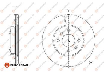 Fren Disk Ayna Ön Sağ ve Sol EUROREPAR 1667869280  1667869280 517121R000 517121W200 517121W250