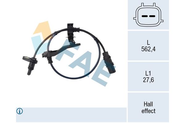 Abs Sensörü Arka Sol MAHER 12369