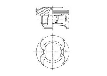Piston (79.50MM-STD)  NÜRAL 8771671050000G  55566883 623575 6 23 575