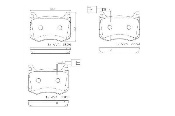 Fren Disk Balata Ön Alfa Romeo Giulia (952)(2016->)  BREMBO P 23 183