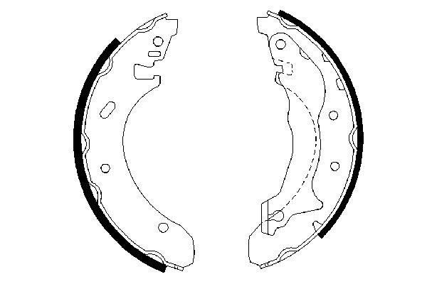 Fren Pabuçlu Balata Arka FASE 11-506-022