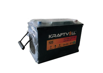 Akü (12V - 105 AH) H4 (346×175×230)   KRAFTVOLL 18020001  