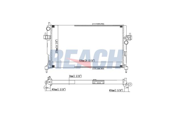 Su Radyatörü  BEHR CR 391 000S