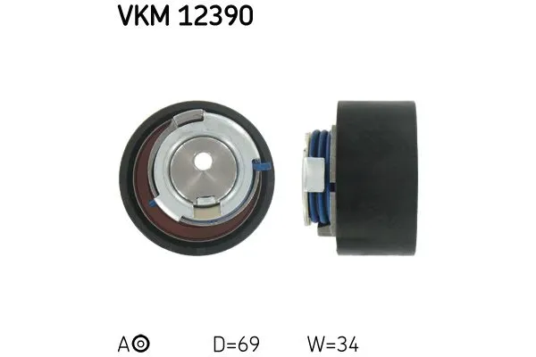 Triger Gergi Rulmanı  Iveco Daily Şasi (Kasasız)(2014->)  SKF VKM 12390