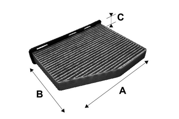 Polen Filtresi  Seat Alhambra (710)(06.2010->)  VALEO 698801