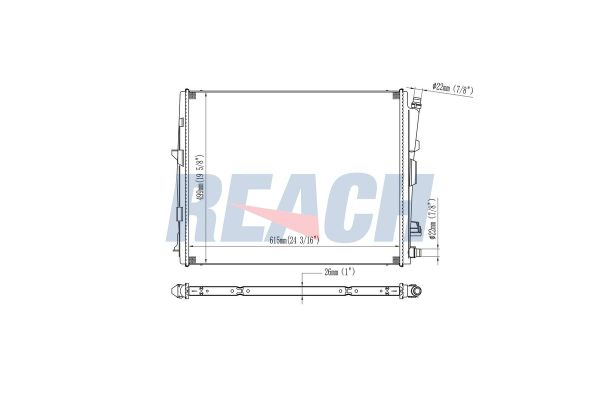 Su Radyatörü  ORİS BBM202026