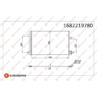 Klima Radyatörü  EUROREPAR 1682219780