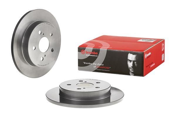 Fren Disk Ayna Arka Sağ ve Sol Toyota Corolla Cross XG10 (01.2022->)  BREMBO 08.D418.11