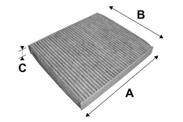 Polen Filtresi  Audi A2 (8Z)(06.2000->)  VALEO 698739