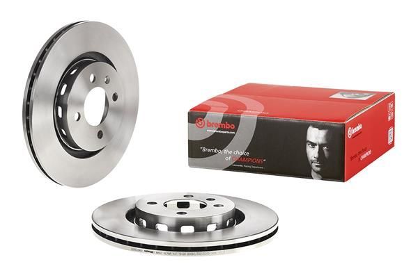 Fren Disk Ayna Ön Sağ ve Sol Volkswagen Passat (312)(04.1988->1993)  BREMBO 09.6728.10