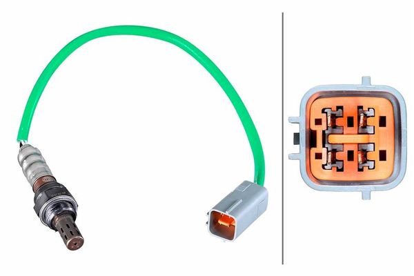 Oksijen (Lambda) Sensörü  Mazda 3 Sedan (BL)(04.2009->)  HELLA 6PA 358 229-061