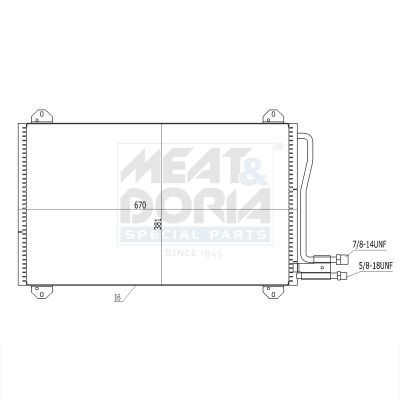 Klima Radyatörü  VEKA 43-2813