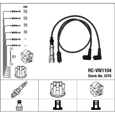 Buji Kablosu  NGK 2576