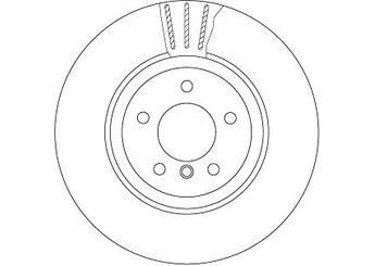 Fren Disk Ayna Arka Sağ ve Sol TRW DF6624S  34216763827 34 21 6 763 827 6763827 6 763 827