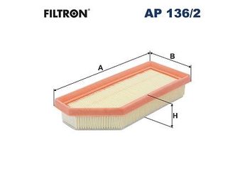 Hava Filtresi  FILTRON AP 136/2  165468957R MQ000140 MQ 000140 1654600Q4F 16546-00Q4F 1654600Q4M 16546-00Q4M 16 54 689 57R