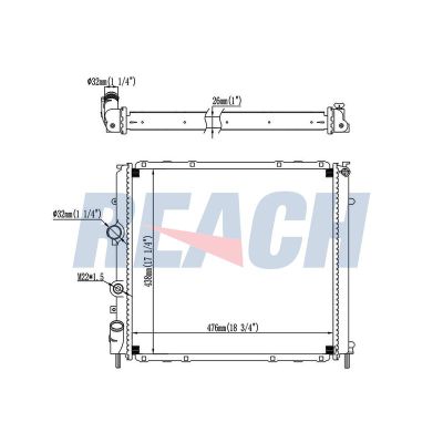 Su Radyatörü  KALE 0534351AB