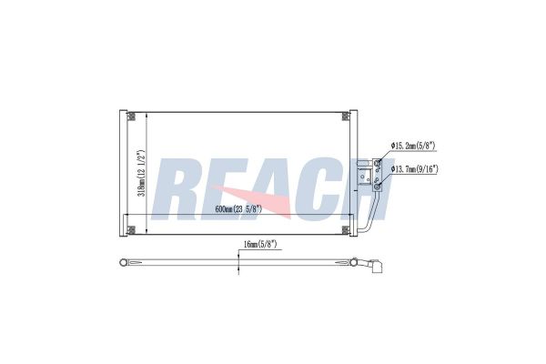 Klima Radyatörü  BMW 5 Serisi Sedan (E39)(1995->)  BSG 15-525-022