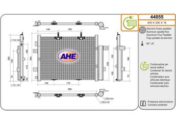 Klima Radyatörü  RENAULT ORJINAL 921005444R  921005444R