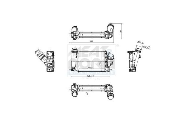 Turbo Radyatörü  ORİS 277-4835