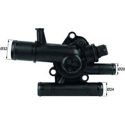 Termostat Gövdesi  Renault Scenic II (06.2003->)  MAHLE TI 38 89