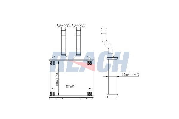 Kalorifer Radyatörü  BEHR 8FH 351 313-021