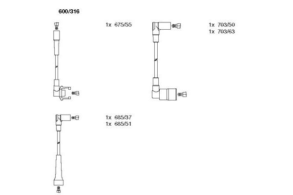 Buji Kablosu  HELLUX HBK3324