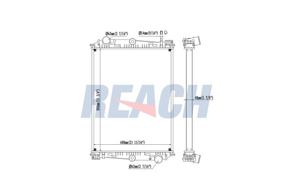 Su Radyatörü  RADISEN RR 614400