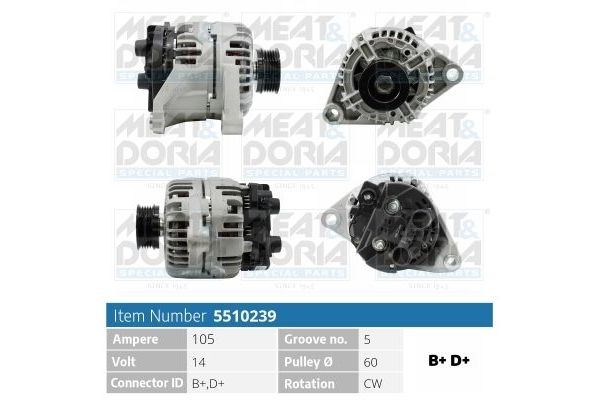 Alternatör  Fiat Doblo (119) Panorama (01.2001->)  FIAT ORJINAL 46832123