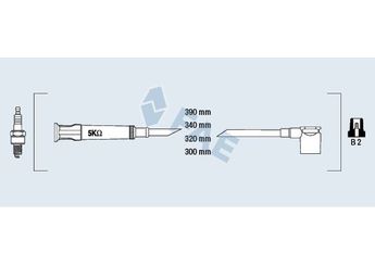 Buji Kablosu  DODUCO 7830  12121247361 1247361 1 247 361 12 12 1 247 361