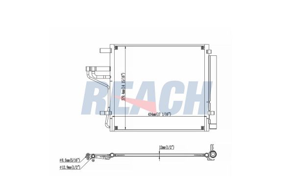 Klima Radyatörü  MGA 82543