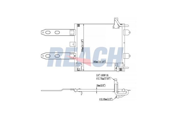 Klima Radyatörü  ORİS CVW994016