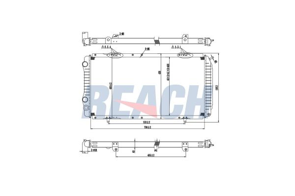 Su Radyatörü  Fiat Ducato P.Van, Yüksek Tavan (03.1994->)  MGA 87119