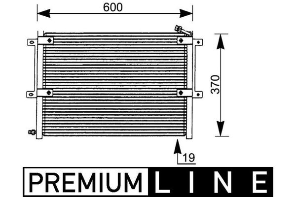 Klima Radyatörü  MAHLE AC 171 000P