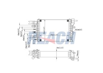 Turbo Radyatörü  ORİS 1451-4835A  214106421R